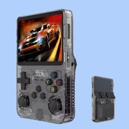 R36S Retro Handheld Video Game Console Linux System 3.5 Inch IPS Screen R35S Pro Portable Pocket Video Player 64GB Games